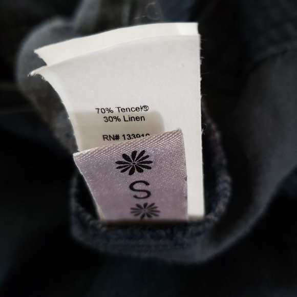 SHOW ME YOUR MUMU Lasso Midnight Chambray Pants S - Picture 8 of 8